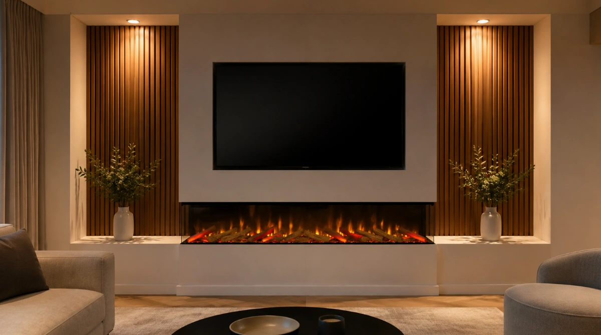 Media Wall Fire