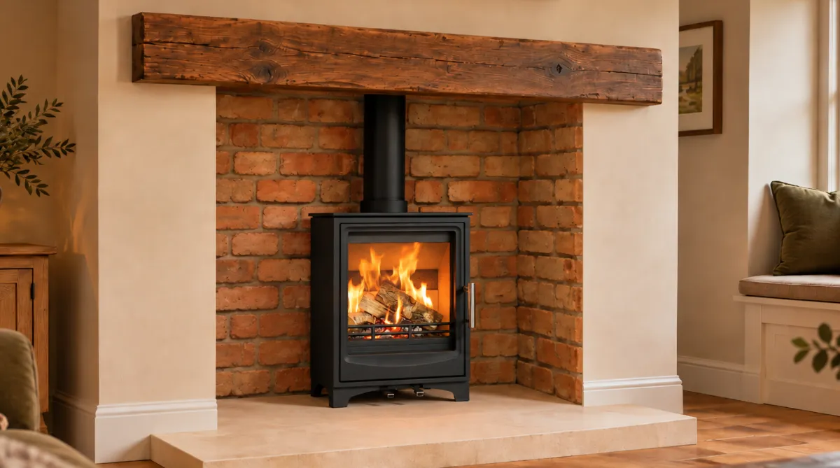 Brick Fireplace Chamber