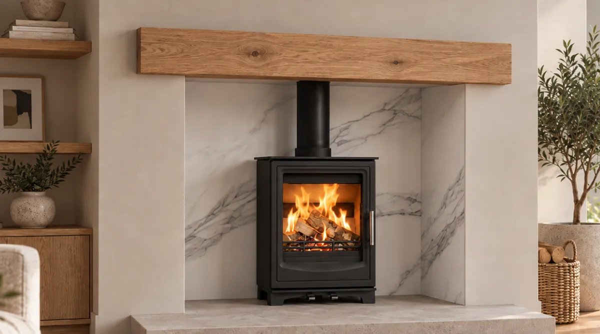 Marble Fireplace Chamber