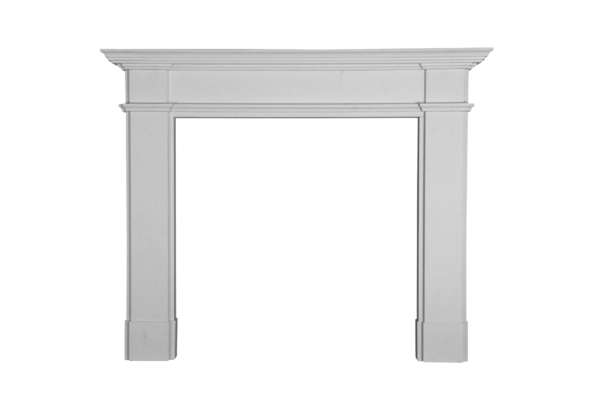 Adwick Agean Limestone Fireplace Surround